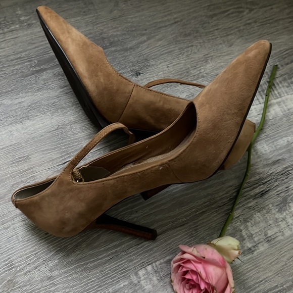Ralph Lauren - suede heels - Women’s 7.5 - Brand new - Picture 8 of 13